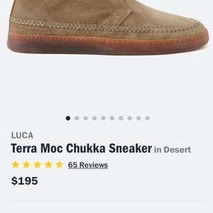 Luca Terra Mic Chukka Sneaker Boots- desert color sold